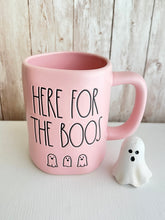 Load image into Gallery viewer, Rae Dunn Here For The Boos Mug with Little Ghosts
