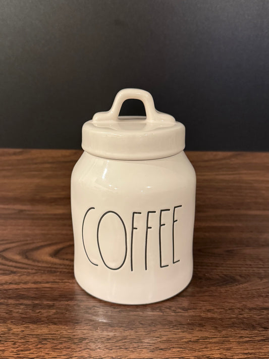 Rae Dunn Coffee Small Canister