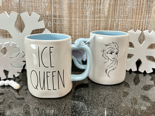 Rae Dunn Ice Queen Double Sided Elsa Mug