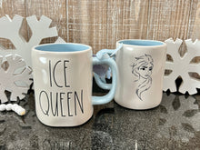 Load image into Gallery viewer, Rae Dunn Ice Queen Double Sided Elsa Mug
