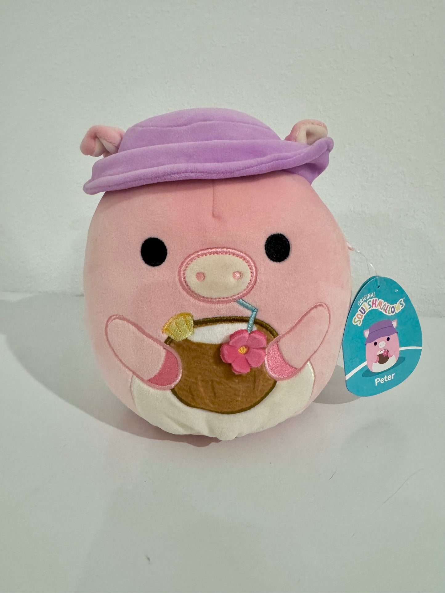 8” Squishmallow - Peter Pig