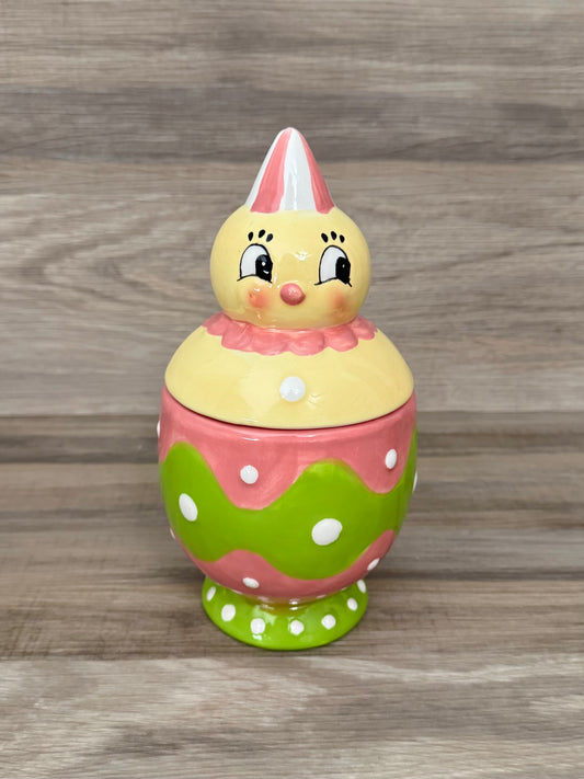 Johanna Parker Chick Figural Canister