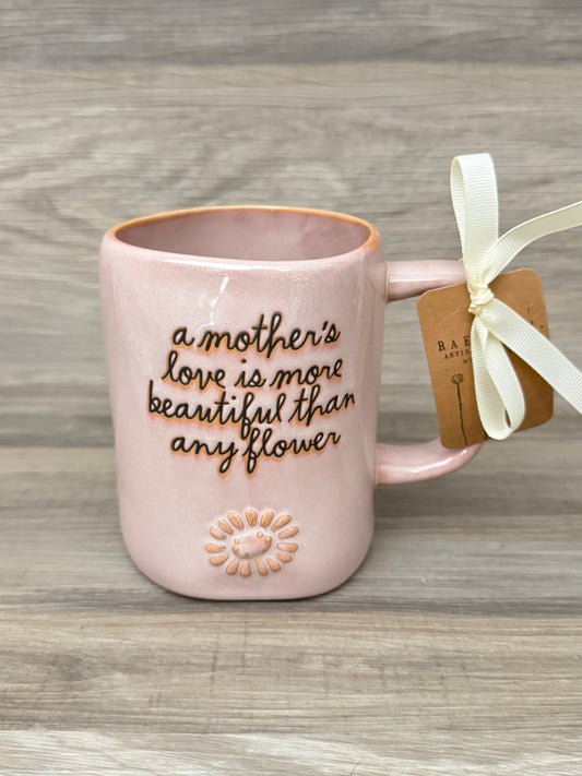 Rae Dunn A Mother's Love is More Beautiful Than Any Flower Mug
