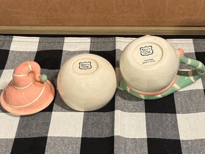 Johanna Parker Cream and Sugar Bowl