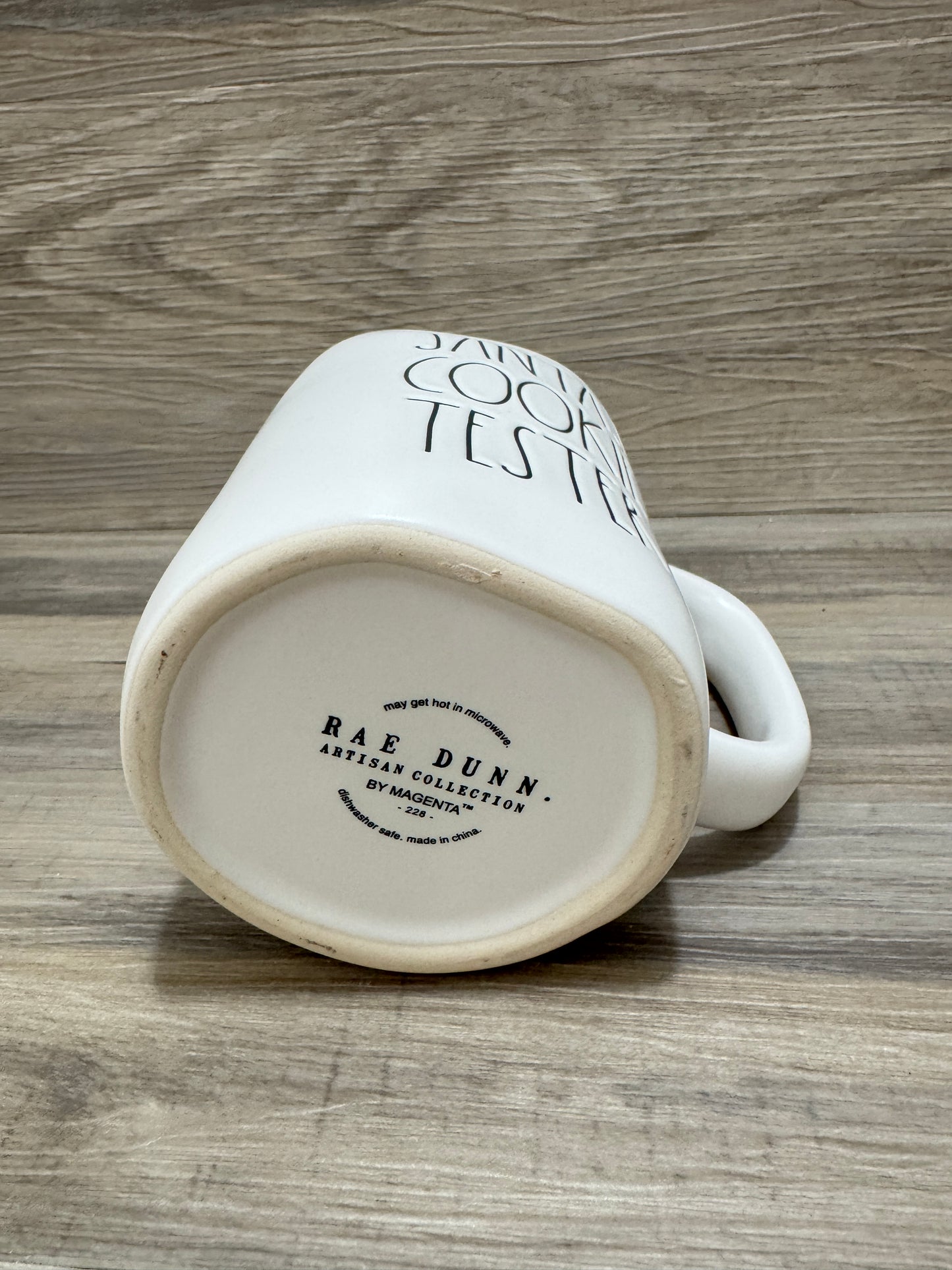 Rae Dunn Santa’s Cookie Tester Mug