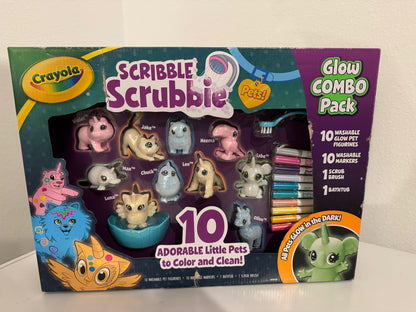 Crayola Scribble Scrubbie - Glow in the Dark - Pets