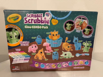 Crayola Scribble Scrubbie - Glow in the Dark - Pets
