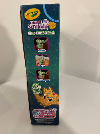 Crayola Scribble Scrubbie - Glow in the Dark - Pets