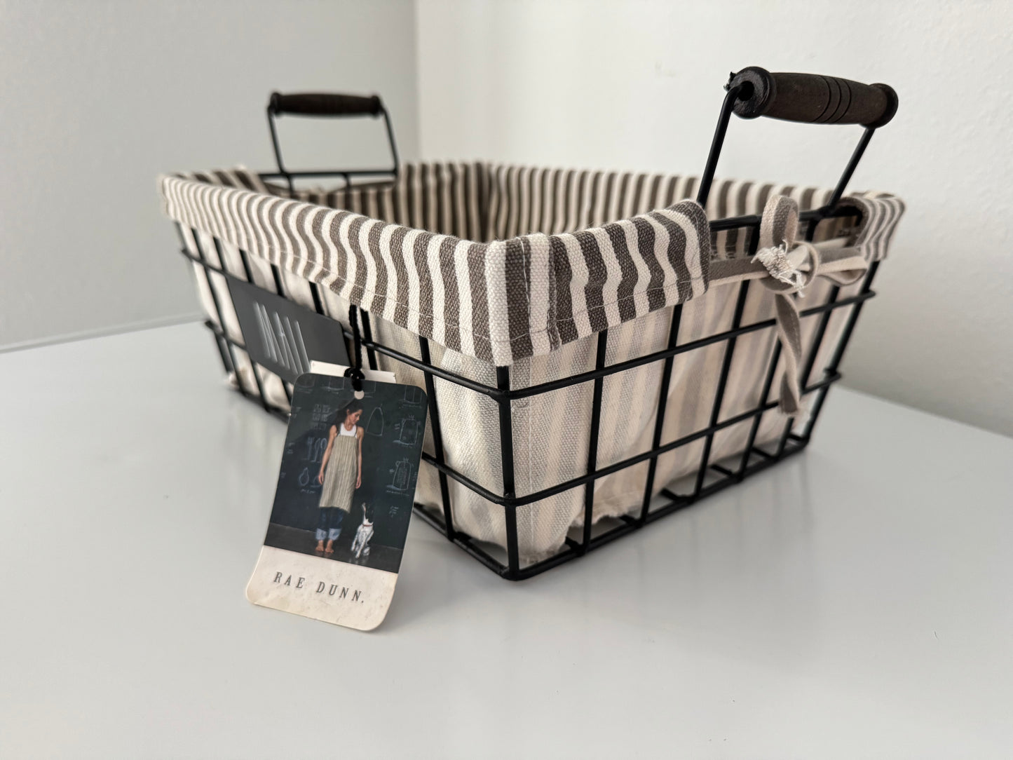 Rae Dunn Mail Basket