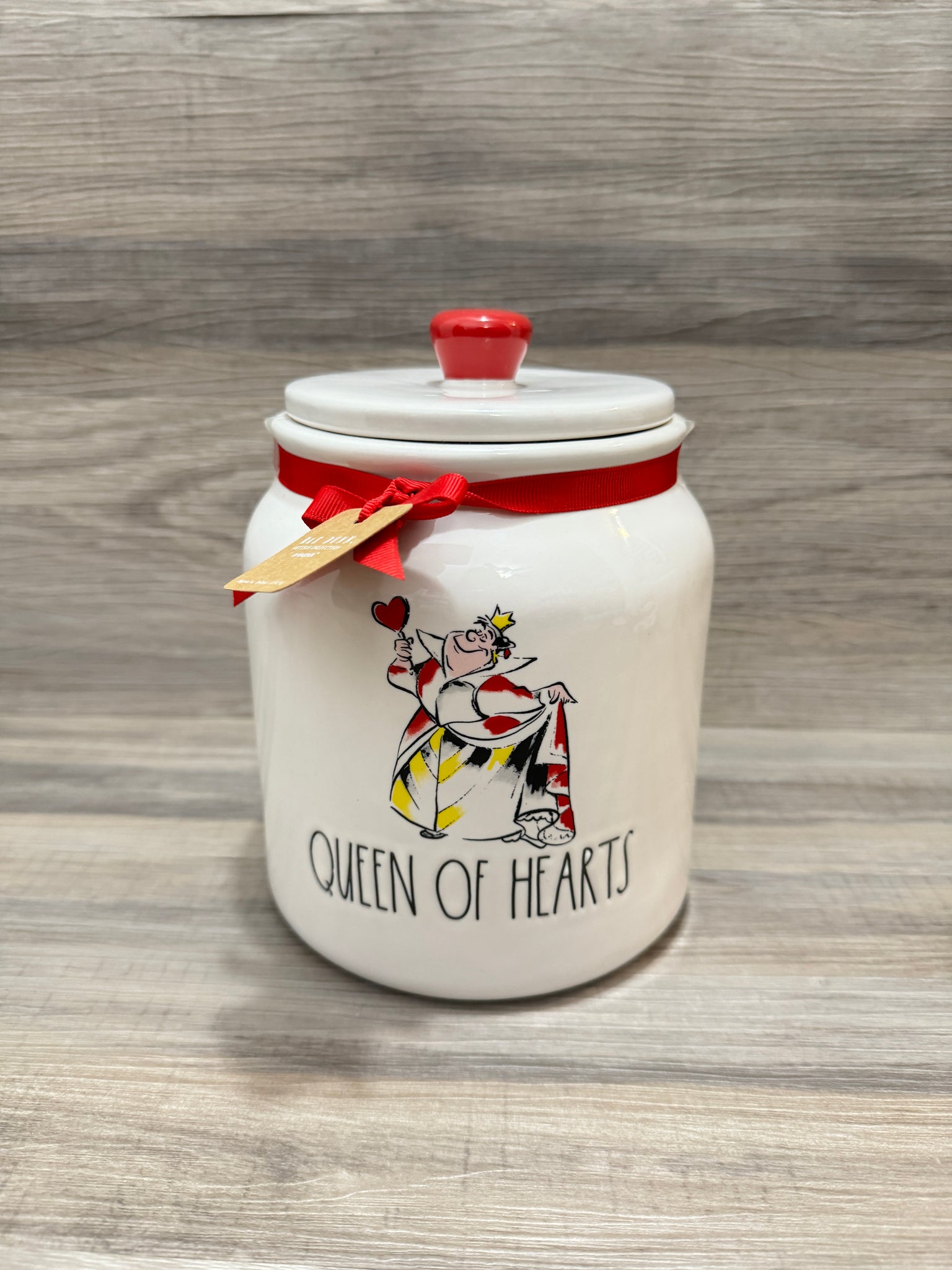 Rae Dunn Disney ALICE IN WONDERLAND canister, orders R09017-11