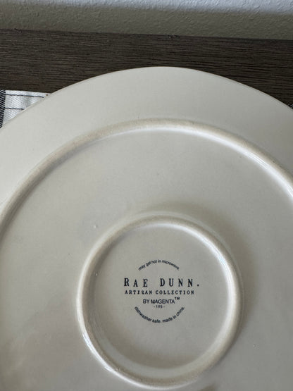 Rae Dunn 11” Plate - The Giving Plate