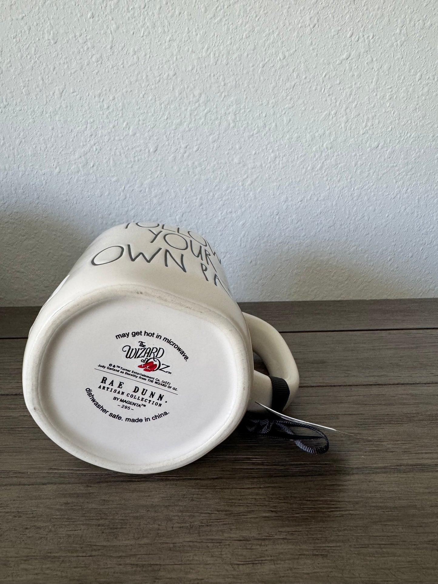 Rae Dunn / Wizard of Oz - Follow Your Own Path Mug
