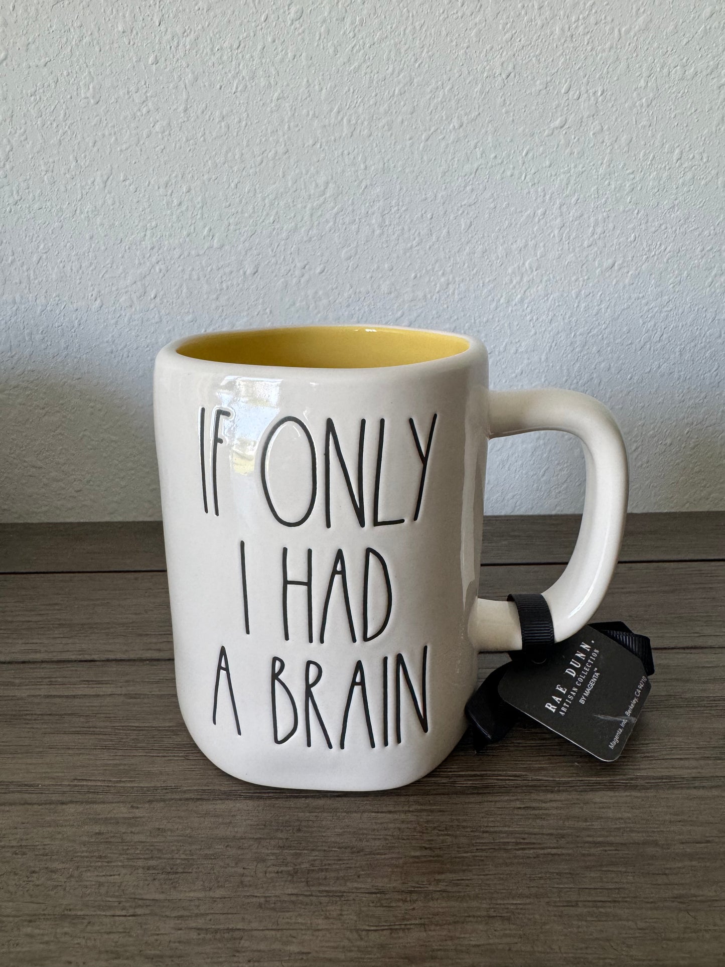 Rae Dunn / Wizard of Oz - If Only I Had A Brain Mug