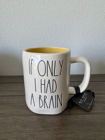 Rae Dunn / Wizard of Oz - If Only I Had A Brain Mug