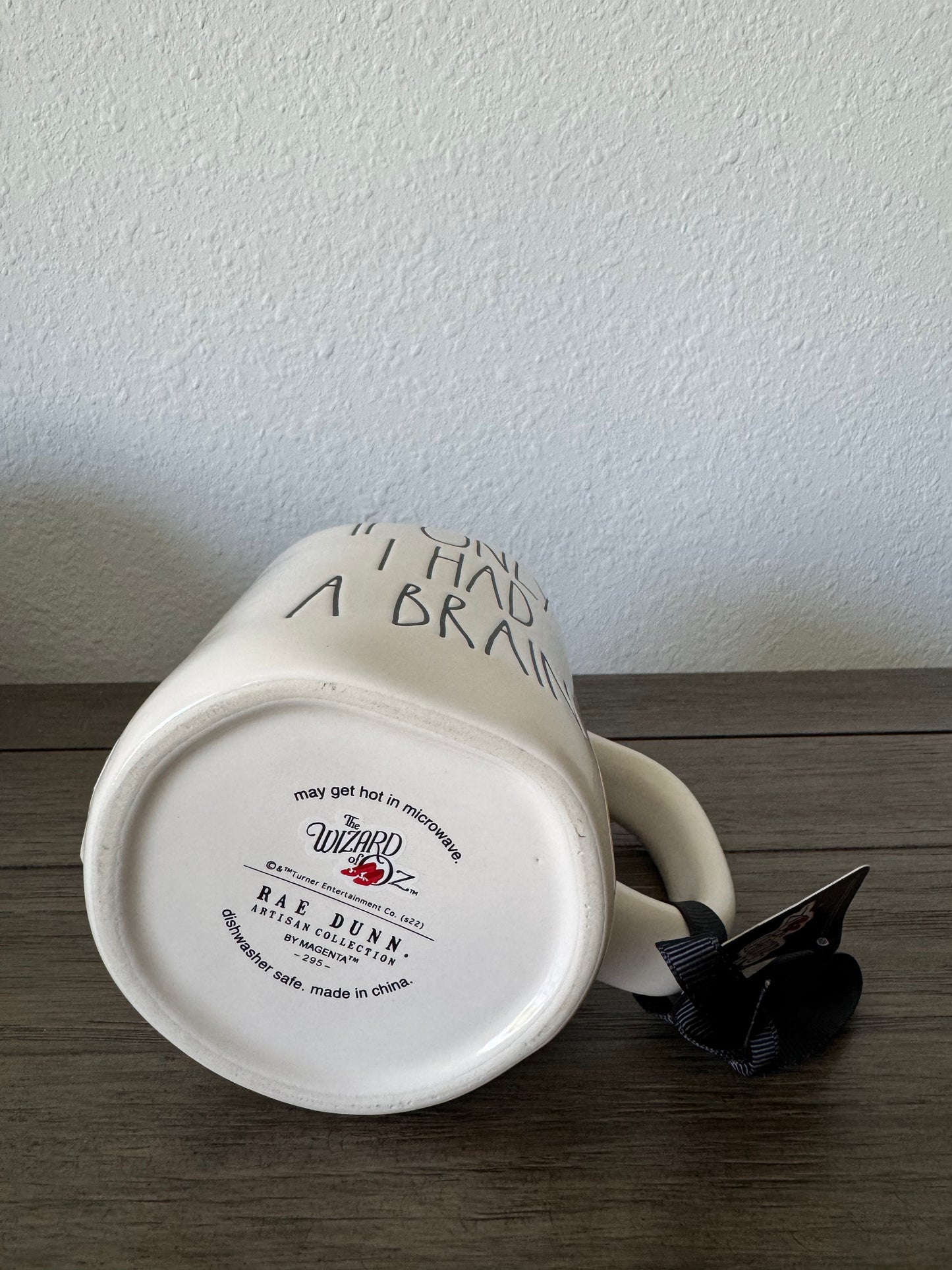 Rae Dunn / Wizard of Oz - If Only I Had A Brain Mug