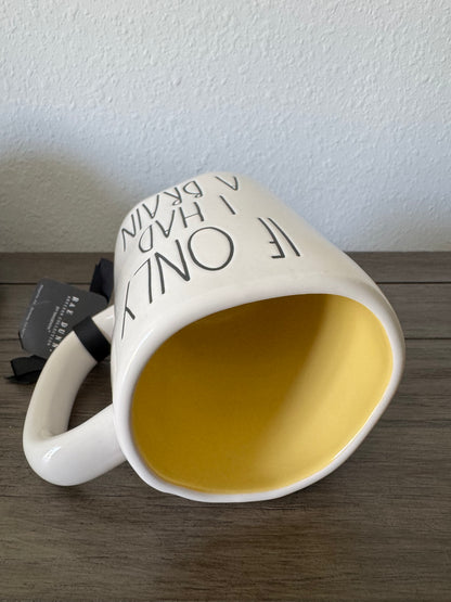 Rae Dunn / Wizard of Oz - If Only I Had A Brain Mug