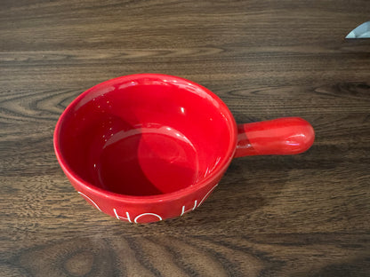 Rae Dunn Ho Ho Ho Soup Bowl