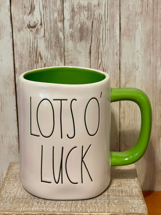 Rae Dunn Lots O’ Luck Mug